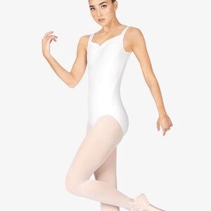 White Mariia Crown NWT Leotard